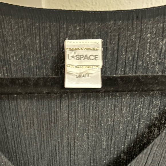 L*Space Swimwear Burning Sun Tunic Black S - Picture 15 of 16